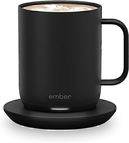 A picture of a black mug