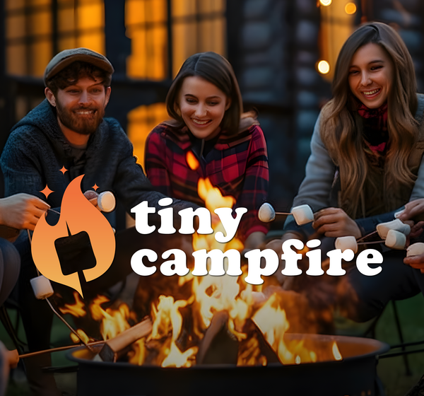 tiny campfire